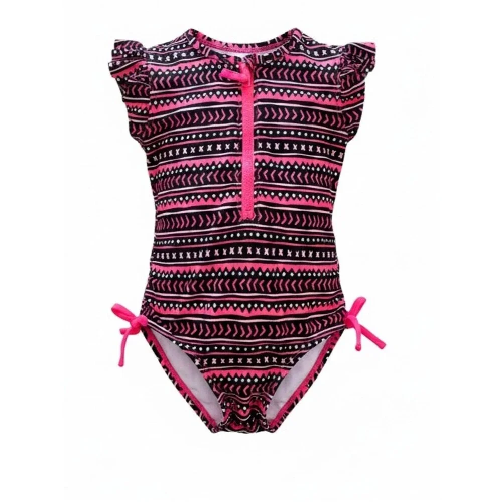 Cat & Jack Girls' One-Piece Swimsuits - Pack of 4; Size 4T and XS